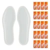 20 Paar Sohlenwärmer in Weiß - Größe L