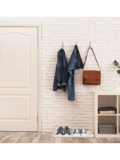 3 x Schuhabtropfschale in Weiß - (B)60 x (H)3 x (T)40 cm