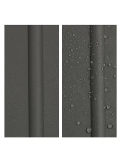 6 x Schuhabtropfschale in Grau - (B)35 x (H)3 x (T)27 cm