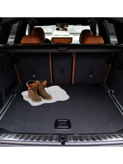 3 x Schuhabtropfschale in Weiß - (B)48 x (H)3 x (T)34 cm