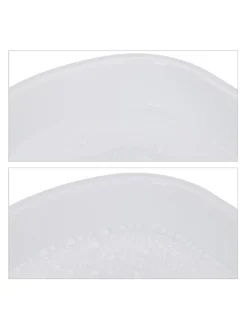 3 x Schuhabtropfschale in Weiß - (B)48 x (H)3 x (T)34 cm