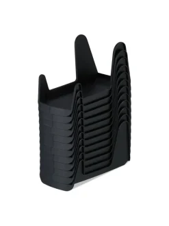 12 x Schuhhalter in Schwarz