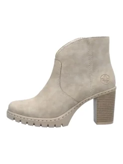 Ankle Boots in Beige
