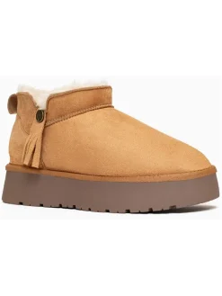 Ankle-Boots "Ilonie" in Hellbraun