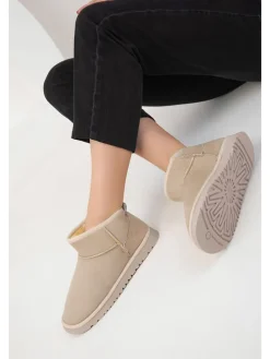 Ankle-Boots in Beige