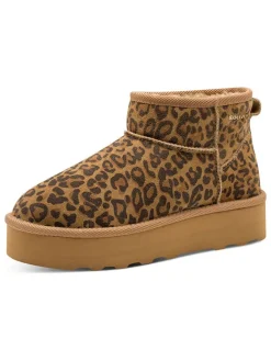 Ankle-Boots in Beige/ Braun/ Hellbraun