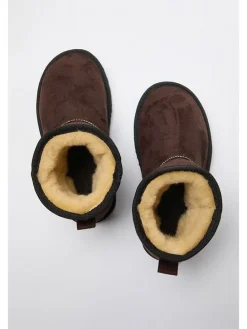 Ankle-Boots in Braun