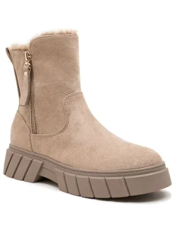 Ankle-Boots in Khaki