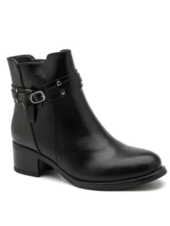 Ankle-Boots in Schwarz