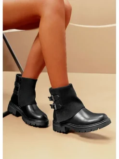 Ankle-Boots in Schwarz