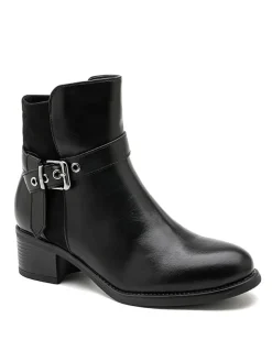 Ankle-Boots in Schwarz