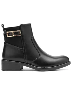 Ankle-Boots in Schwarz
