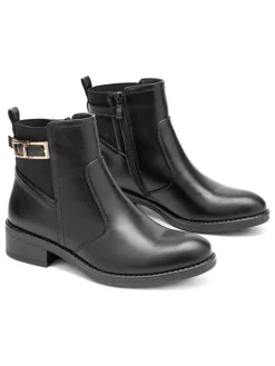 Ankle-Boots in Schwarz