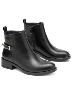 Ankle-Boots in Schwarz