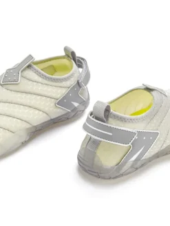 Aquaschuh in weiß/grau