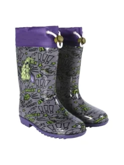 Avengers Regenstiefel Wasserfeste Stiefel Gummistiefel für Kinder in Lila