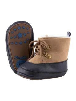 Baby Stiefel Farbkombi in marine