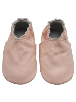 Baby-Leder-Laufschuhe, komfortabel mit rutschfester Sohle - Rosa