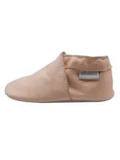 Baby-Leder-Laufschuhe, komfortabel mit rutschfester Sohle - Rosa