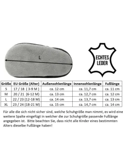 Baby-Lederlaufschuhe mit rutschfester Sohle – marineblau mit Dinosauriermuster