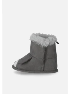 Baby-Stiefelchen in schwarzgrau