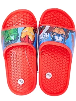 Badelatschen Avengers in Rot