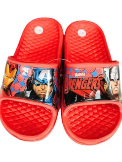 Badelatschen Avengers in Rot