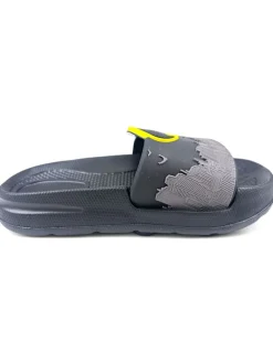 Badelatschen Batman in Schwarz