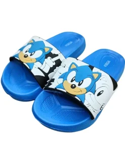 Badelatschen Sonic The Hedgehog in Blau