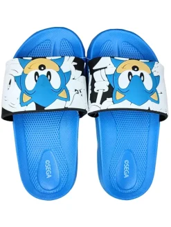 Badelatschen Sonic The Hedgehog in Blau