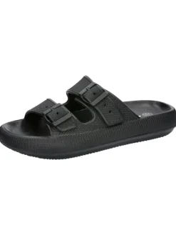 Badesandale "Hawaii" in Schwarz