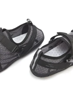 Badeschuh in dunkelgrau