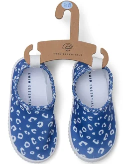 Badeschuhe ''Blue Leopard'' in Blau