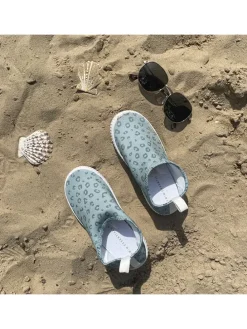 Badeschuhe ''Green Leopard'' in Grün