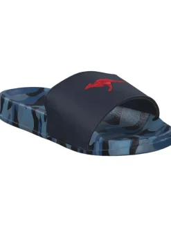 Badeschuhe in dk navy/camo