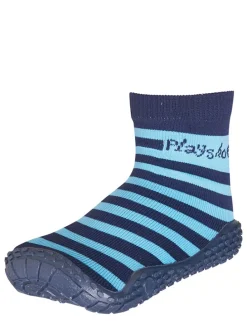 Badeschuhe in Dunkelblau/ Hellblau