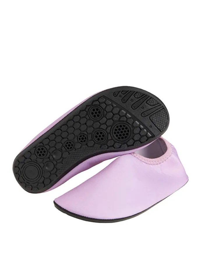 Badeschuhe in Lila