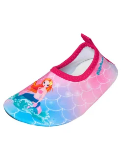 Badeschuhe in Rosa/ Hellblau