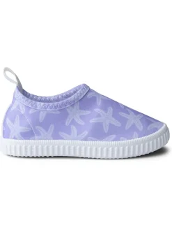 Badeschuhe ''Lila Stars'' in Lila