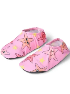 Badeschuhe "Seesterne" in Rosa