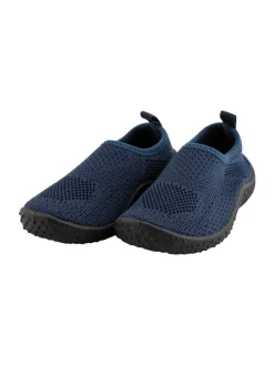 Badeschuhe Strickoptik in marine