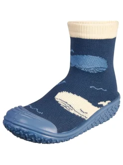 Badeschuhe "Wal" in Dunkelblau