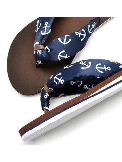 Badezehentrenner in blau