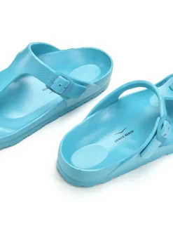 Badezehentrenner in türkis