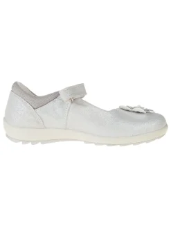 Ballerinas "Girl chic" in Silber