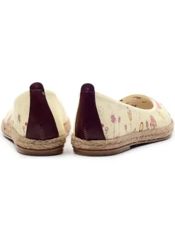 Ballerinas in Beige/ Rosa