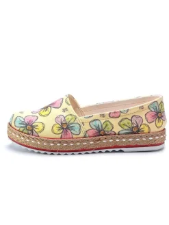 Ballerinas in Gold/ Bunt