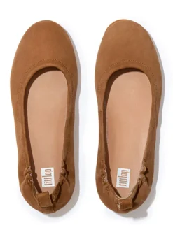 Ballerinas in Hellbraun