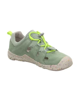 Barfuß Leder-Halbsandalen 