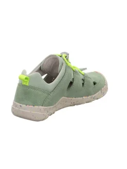 Barfuß Leder-Halbsandalen 